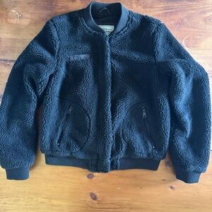 Levi's Black Bomber Jacket